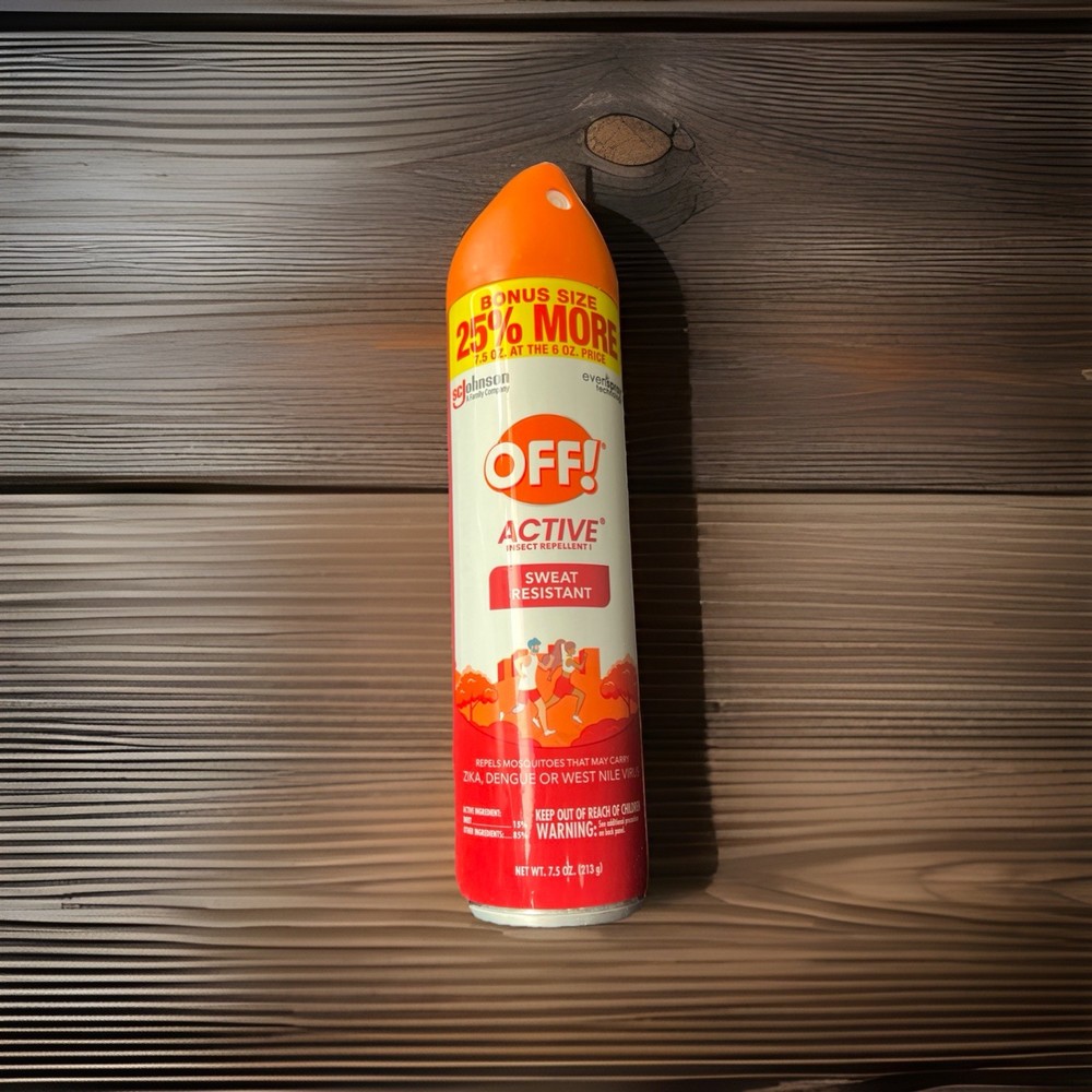 Off! Active Insect Repellent Spray, Sweat Resistant