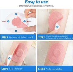 10/50x For Freestyle Libre Sensor Covers Waterproof Breathable Adhesive Patches