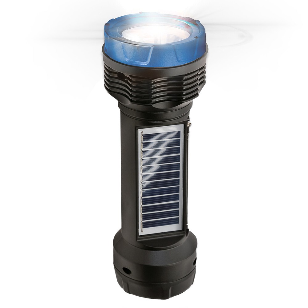 Solar Bluetooth Speaker Wireless Portable Power Speaker TF FM Radio Flash Light