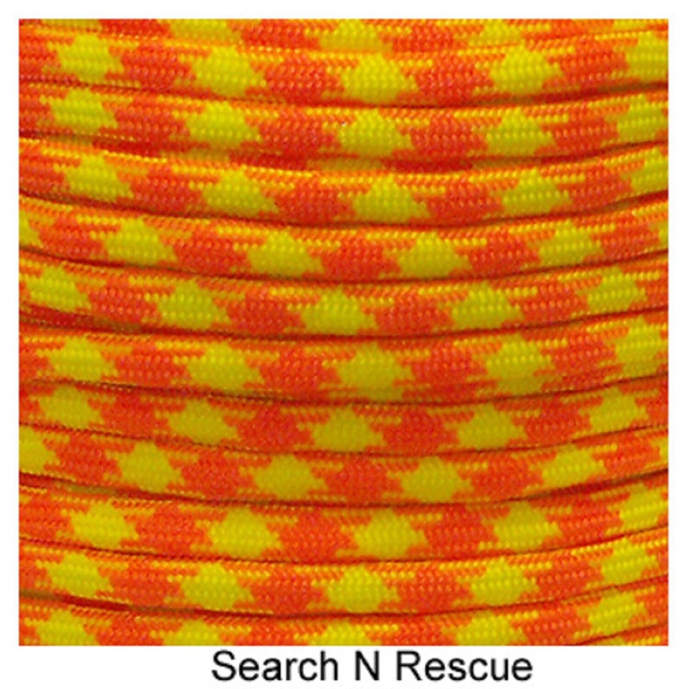 Search and Rescue Paracord 50 Foot 550 lb 7 Strand Camping Survival Kit Rope