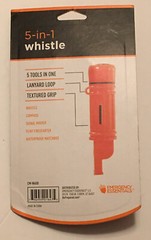 Emergency Essentials CM-W400 Outdoor Travel 5-in-1 Whistle Survival Rescue Kit