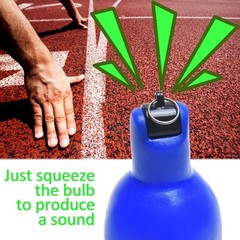 Durable 2-Pack Hand Squeeze Whistles with Lanyards – Unisex for All Ages