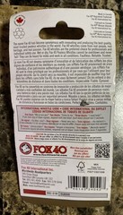 Fox40 – Classic 115db Official Pealess Whistle NIP