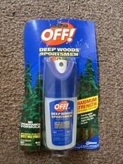 OFF Sportsmen Insect Repellent Deep Woods 1 oz. Pump Spray Mosquitos 100% Deet