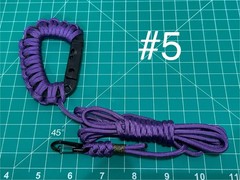 Sparrow’s Design/Paracord Carabiner Wrap Lanyard With Rope Carry Coils