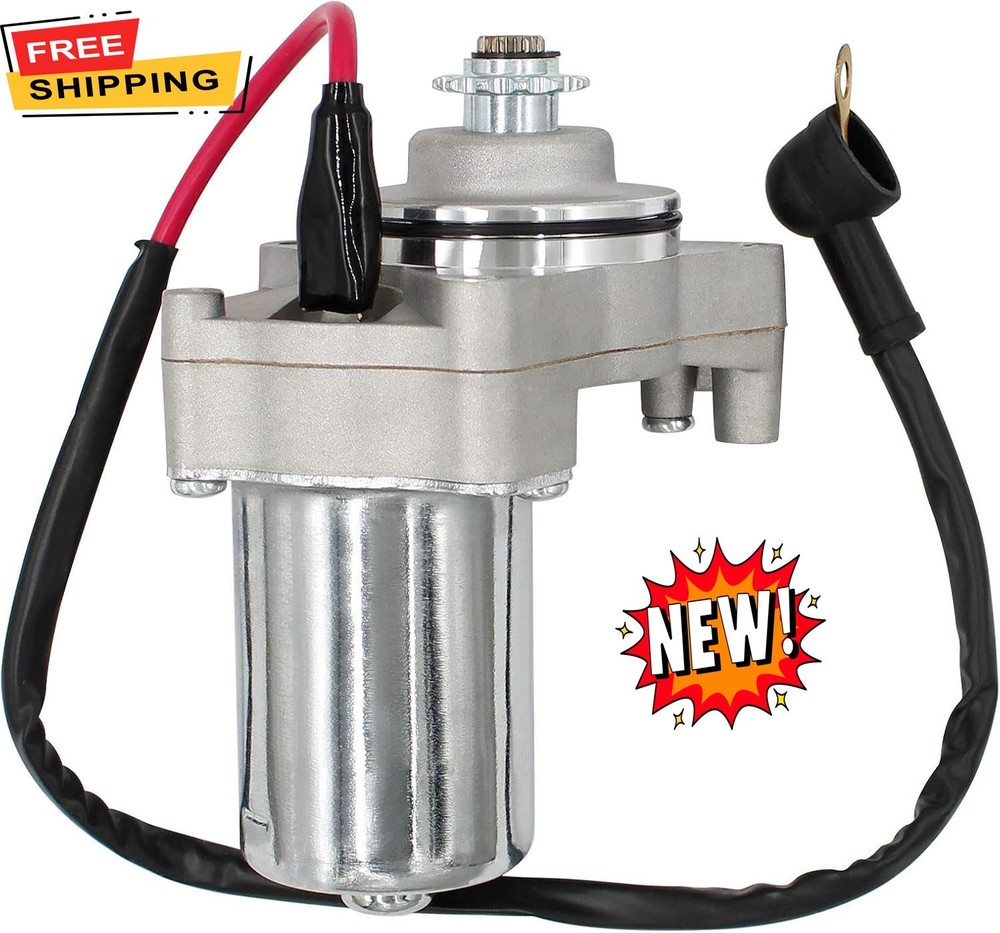 Motor de arranque de 3 tornillos compatible con motos de cross, karts, quads, pi