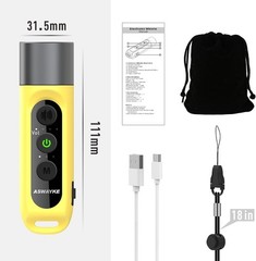 Electronic Whistle Highest Maximum Sound 125db Battery 1000mAh Blue for Coach…