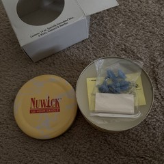 Nuwick Lg 120 Hour Emergency Candle Moveable Wicks Reusable Light Heat Cook NIB
