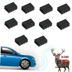 Deer Whistles for Vehicles – 4-Horn Design, Waterproof & High-Frequency 10 Pack