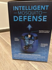 Thermacell E55 Rechargeable Mosquito Repellent New in Box Blue 1 Device 1 Refill