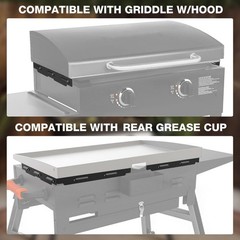 Wind Guards for Blackstone 28″ Griddle, Blackstone Accessories Fit for Grill,…