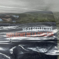 S.O.L. Heat Reflective Bivvy Emergency Blanket Mylar Green/Silver 8.1 oz