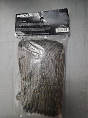 BRIGADE QM 550 Survival Cord 100ft Length 7 Internal Strands RAP102 Olive NEW