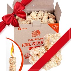 Zorestar Fire Starters XXL 120 pcs – Firelighters for Indoor and 120pc