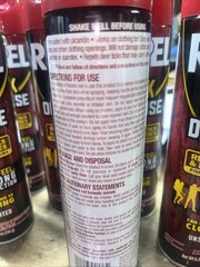 Repel-Tick Defense Aerosol Spray with 15% Picaridin-6.5 Ounces-1 Count
