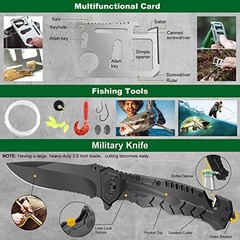 Survival Kit Multi Tool Outdoor Emergency Gear