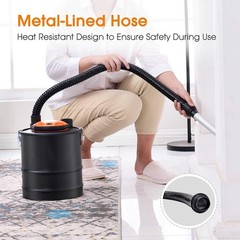 Aspirador de cenizas para chimeneas, estufas de leña y parrillas de pellets, NEW