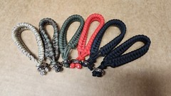 Paracord Bracelet Bundle 6 Pack – Black, Red, Olive, Woodland Camo, Desert Camo