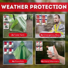 Emergency Zone Urban Survival Bug Out Bag – 4 Person | Bugout Backpack Surviv…