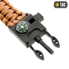 Survival Paracord Bracelet – Cord 12 ft (144 Inch) – Medium Set of 3 Orange