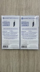 Skeeter Hawk Mosquito Insect Repellent Carabiners Pack of Two
