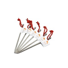 TOAKS Titanium Tent Stakes (Nail) silver