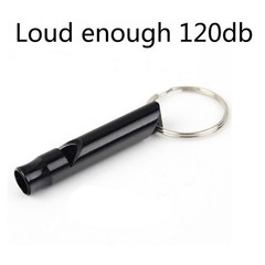 Woodcovo 10 Pack Aluminum Whistle EDC Sport Emergency Survival Whistles with …