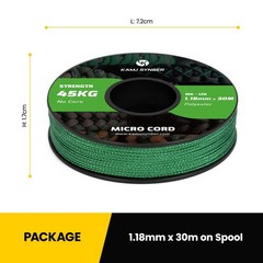 Micro Cord 1.18mm Paracord Cord Rope 30m Spool for Bracelet, Dog Collar, …