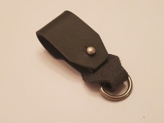 Dango Products EDC Lot of Two (2) NEW Black Belt Key Fob & Cobra Weave Tether