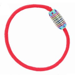 DIY Pendant Titanium Paracord Bead Bracelet Connection Buckle Keyring Knife Bead