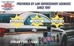 2 oz. Fog Pepper Spray for Self Defense – Maximum Police Strength OC Fogger