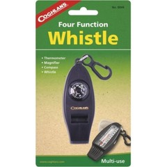 (12)-Coghlans 4-Function Whistle, Has 4 key functions For Outdoors. Model: 0044