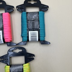 #N16- Tool Bench Hardware PARACORD TEAL 1/8in x 25 ft Lot of 5 New