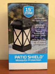 Thermacell Mosquito Patio Shield Cambridge Lantern w/3 Mat 1 Cartridge # MR9W