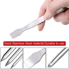 BBTO 6 Pieces Paracord Stitching Set 6 Sizes FID Lacing silvery
