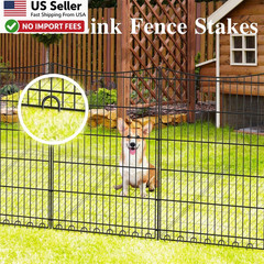 50 Pack 12 Inch J Hook Rebar Stakes Heavy Duty Galvanized Fence Anchors FROM USA