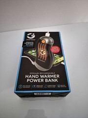 SmartGear 5000mAh Dual Heat Coil Electric Hand Warmer Power Bank Black