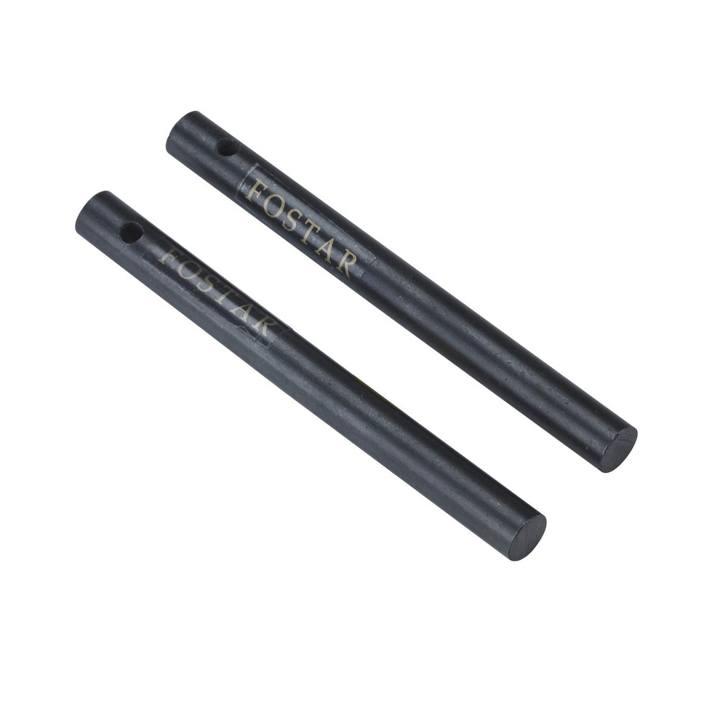 FOSTAR Outdoors 3/8 x 4 Inches Drilled Ferro (Ferrocerium) Rods，Flint Steel