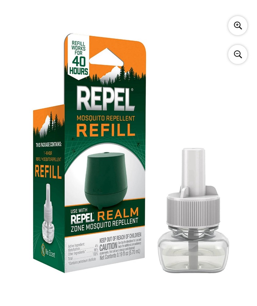 Repel Realm Zone Mosquito Repellent Refills- 1 Refill