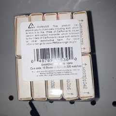 Greenlight Diamond Strike On Box Small Wooden Penny Kitchen Matches 320 Count