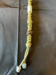 Paracord Keychain or knife lanyard. Bag, backpack, zipper pull. Halloween theme