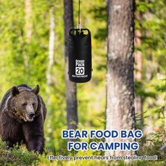 Bear Bag Hanging Kit, 10L Bear Food Bag Hanging System, Camping Bears Bags Ki…