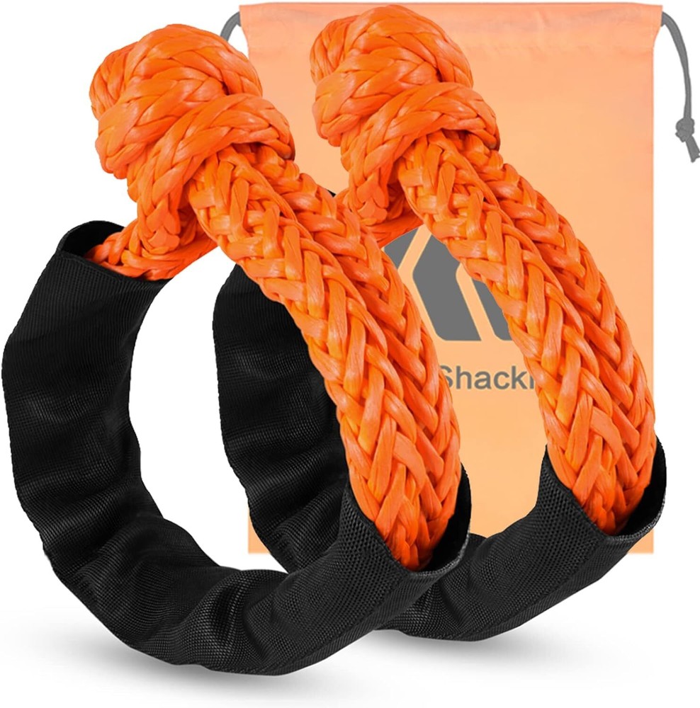 Soft Shackle,1/2″ X 24 Inch Soft Shackle Recovery 56,000 LBS Breaking Strength w