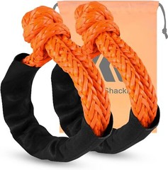 Soft Shackle,1/2″ X 24 Inch Soft Shackle Recovery 56,000 LBS Breaking Strength w