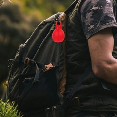 2 Pcs Portable Hand Squeeze Whistle PVC Material Outdoor Survival Camping