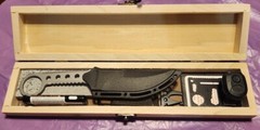 Outdoorsman Gift Set with Wooden Box, Sportsmans Gift, Mans Gift, 7 Piece Set