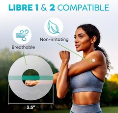 20-Pack Waterproof Freestyle Libre 2 Sensor Covers