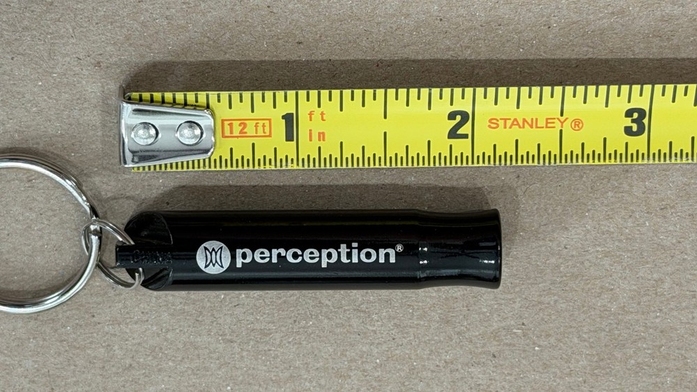 Perception emergency SOS aluminum whistle