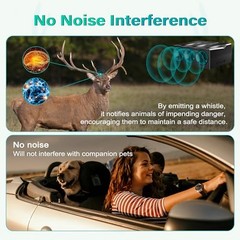 Upgraded Deer Whistles for Car, Deer Horn for Car, Save Deer Whistle for