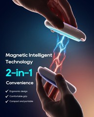 Hand Warmers Rechargeable 2 Pack, 14000mAh Electric N8, Black